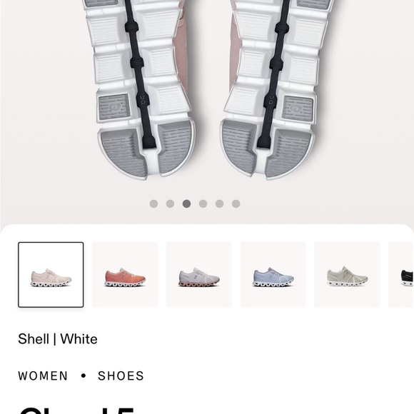 Cloud size 6 tennis shoes. Women’s - Picture 7 of 12